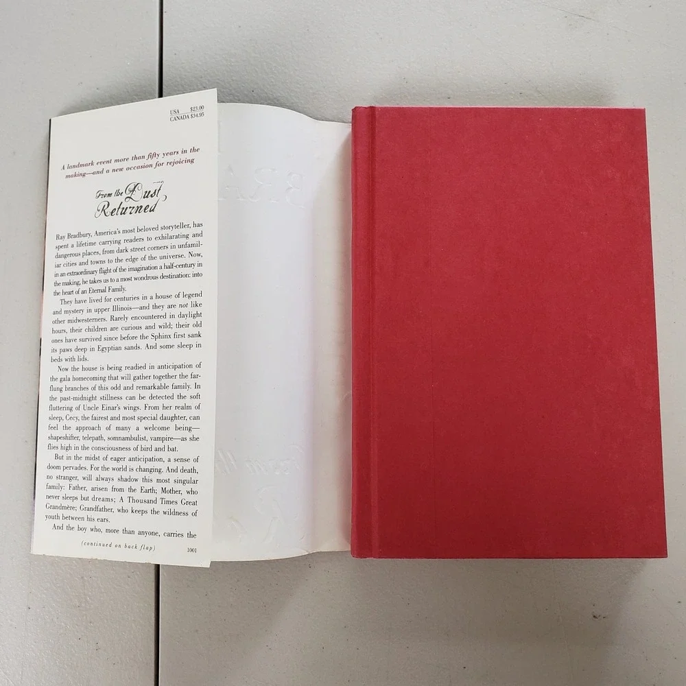 Ray Bradbury From the Dust Returned First Edition Hardcover Charles Addams 2001